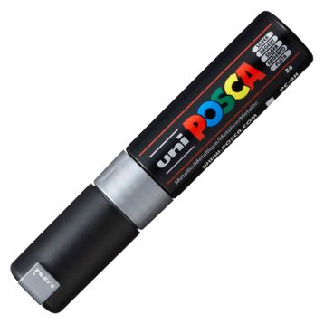 Uni Posca PC-8K Gümüş Boyama Markörü
