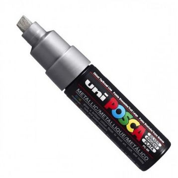 Uni Posca PC-8K Gümüş Boyama Markörü