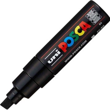 Uni Posca PC-8K Siyah Boyama Markörü