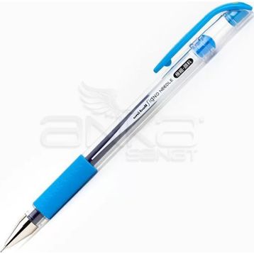 Uni Signo Needle 0.38 mm Açık Mavi İğne Uçlu Jel Kalem