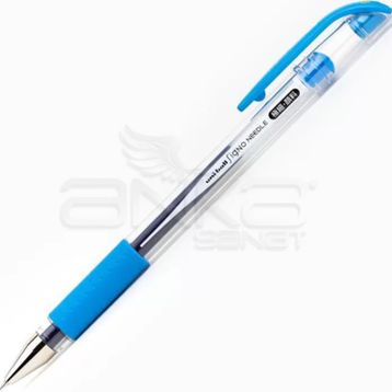 Uni Signo Needle 0.38 mm Açık Mavi İğne Uçlu Jel Kalem