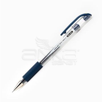 Uni Signo Needle 0.38 mm Mavi Siyah İğne Uçlu Jel Kalem