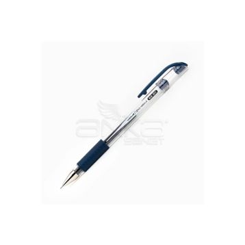 Uni Signo Needle 0.38 mm Mavi Siyah İğne Uçlu Jel Kalem
