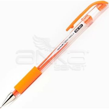 Uni Signo Needle 0.38 mm Turuncu İğne Uçlu Jel Kalem