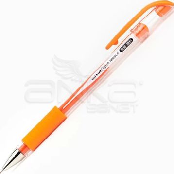 Uni Signo Needle 0.38 mm Turuncu İğne Uçlu Jel Kalem