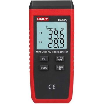 Uni-T UT-320D Mini Dijital 2 Kanal Termometre