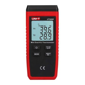 Uni-T UT-320D Mini Dijital 2 Kanal Termometre