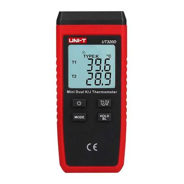 Uni-T UT-320D Mini Dijital 2 Kanal Termometre