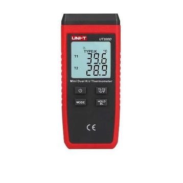 Uni-T UT-320D Mini Dijital 2 Kanal Termometre