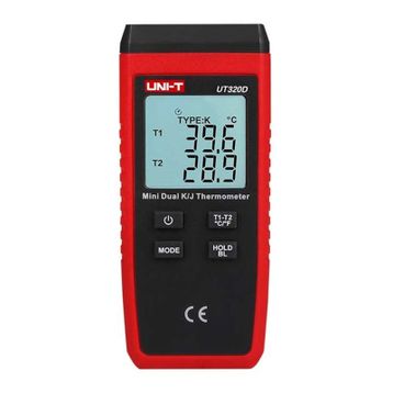 Uni-T UT-320D Mini Dijital 2 Kanal Termometre