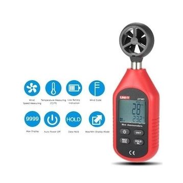 Uni-T UT-363 Mini Rüzgar Hızı Ölçer