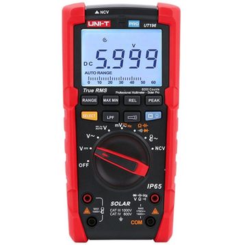 Uni-T UT196 1700 Volt Dc True Rms Solar Pro Profesyonel Multimetre
