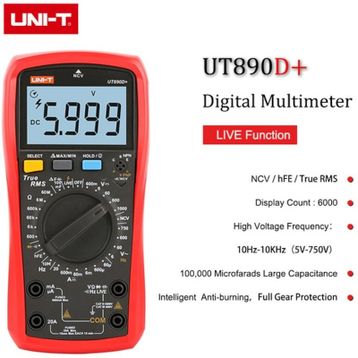 Uni-T UT890D Dijital True RMS Multimetre