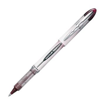 Uni UB-200 Vision Elite 0.8 Kırmızı-Siyah Roller Kalem