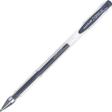 Uni UM-100 Signo Fine 0.7 Gümüş Jel Kalem