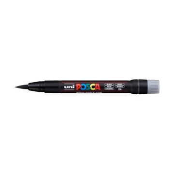 Uni Uni Posca Pcf-350 Boyama Markeri 1-10 MmFırça Uç Siyah Renk