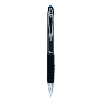 Unibal Signo UMN-207 Mavi Siyah 0.7mm Mekanik Jel Kalem