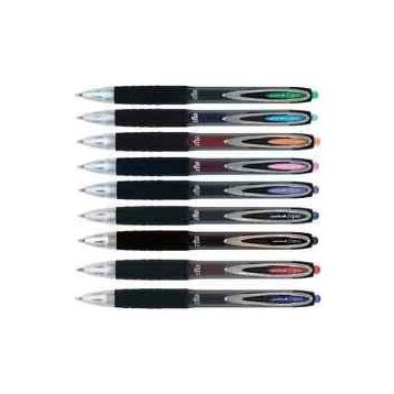 Unibal Signo UMN-207 Mavi Siyah 0.7mm Mekanik Jel Kalem