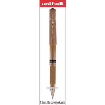 Uniball UM-153 Altın 1.0 mm Signo Broad Roller Kalem