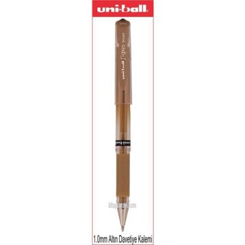 Uniball UM-153 Altın 1.0 mm Signo Broad Roller Kalem