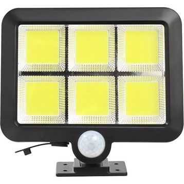 Unichrome 120 Cob Led Solar Panel Güneş Enerjili 3 Mod Duvar Lambası