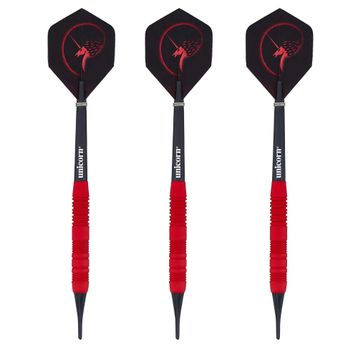 Unicorn 4254 Core Plus Kauçuk Kaplı 18 G Elektronik Dart Oku Seti