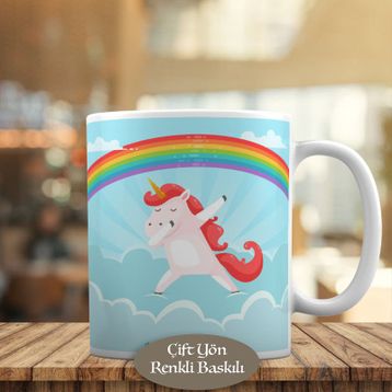 Unicorn Gökkuşağı Kupa Bardak