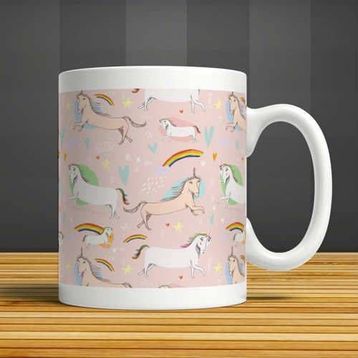 Unicorn Gökkuşağı Kupa Bardak