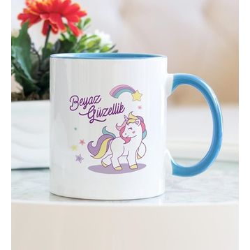 Unicorn Mavi Kupa Bardak