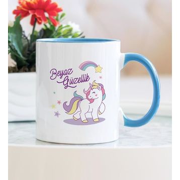Unicorn Mavi Kupa Bardak