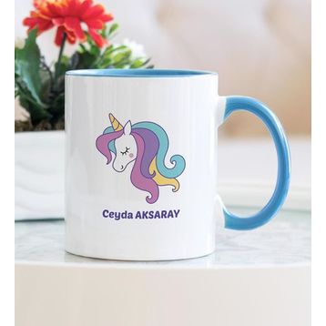 Unicorn Mavi Kupa Bardak