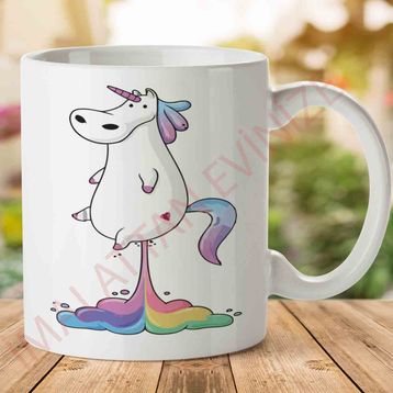 Unicorn Osuruk Baskılı Kupa