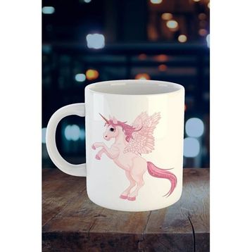 Unicorn Pembe Kupa Bardak