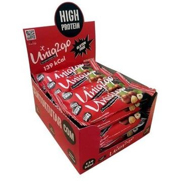 Uniq2go 16 Adet Chocodark Fındıklı Protein Bar