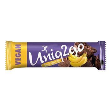 Uniq2go 38 gr Muzlu ve Proteinli Vegan Bar