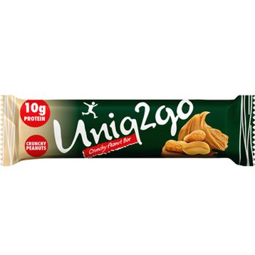 Uniq2Go 40 gr Fıstık Ezmeli Protein Midi Bar (16 adet)