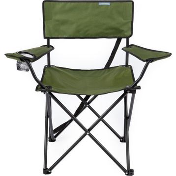 Uniqamp Eco Ergonomik Katlanır Haki Siyah Kamp Sandalyesi