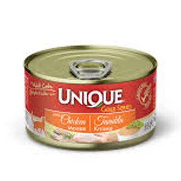Unique Gold Series 85 gr Tavuklu Konserve Yaş Kedi Maması