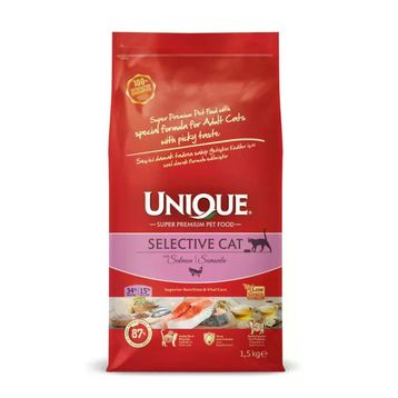 Unique Selective Somonlu 1.5 kg Yetişkin Kuru Kedi Maması