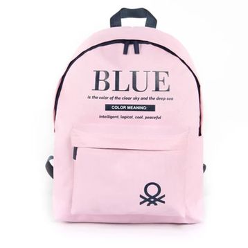 United Colors of Benetton 03801 Pembe Sırt Çantası