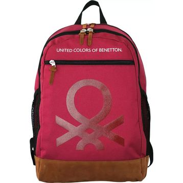 United Colors of Benetton 13058 Kırmızı Sofistike Çift Bölmeli Sırt Çantası