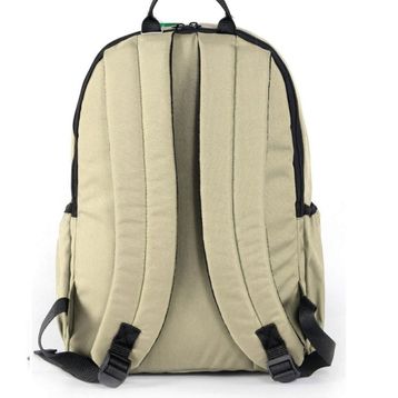 United Colors of Benetton 3837 Gri Çift Bölmeli Sırt Çantası