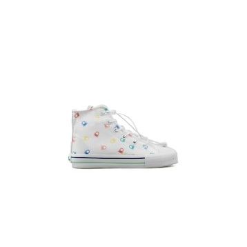 United Colors of Benetton BN30183 Beyaz Unisex Çocuk Ayakkabı