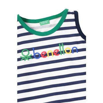 United Colors of Benetton BNT-B21401 Beyaz Erkek Çocuk Atlet