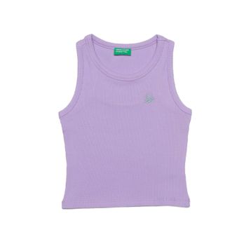 United Colors of Benetton BNT-G20484 Mor Kız Çocuk T-shirt