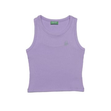 United Colors of Benetton BNT-G20484 Mor Kız Çocuk T-shirt
