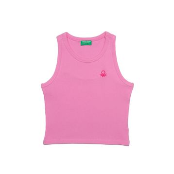 United Colors of Benetton BNT-G20484 Pembe Kız Çocuk T-shirt