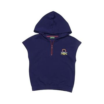 United Colors of Benetton BNT-G20492 Lacivert Kız Çocuk T-shirt