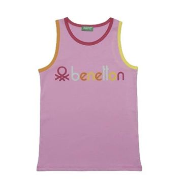 United Colors of Benetton BNT-G20494 Pembe Kız Çocuk T-shirt