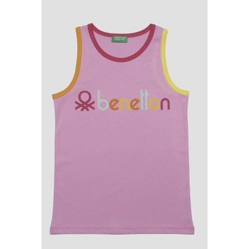 United Colors of Benetton BNT-G20494 Pembe Kız Çocuk T-shirt